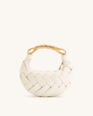 Сумка жіноча JW PEI Orla Weave Handbag White BB2023BG70356JWP
