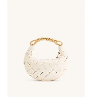 Сумка женская JW PEI Orla Weave Handbag White BB2023BG70356JWP
