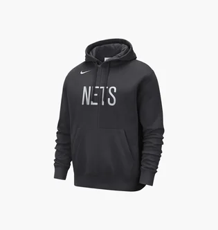 Худи мужское Nike Brooklyn Nets Courtside Black Dr9318-060