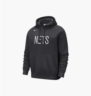 Худи мужское Nike Brooklyn Nets Courtside Black Dr9318-060