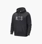 Худи мужское Nike Brooklyn Nets Courtside Black Dr9318-060
