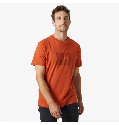 Футболка чоловіча Helly Hansen Box T Orange 53285-179