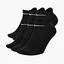 Носки унисекс Nike U Everyday Ltwt Ns (6 пар) Black SX7679-010