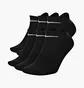 Носки унисекс Nike U Everyday Ltwt Ns (6 пар) Black SX7679-010