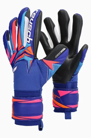 Перчатки вратарские детские Reusch Attrakt Infinity Evolution Nc Blue 5672725-4127