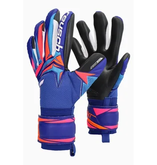 Перчатки вратарские детские Reusch Attrakt Infinity Evolution Nc Blue 5672725-4127