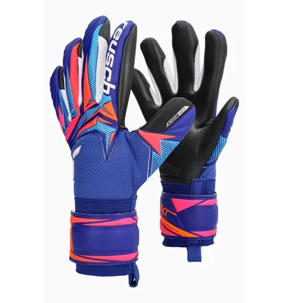 Рукавиці воротарські дитячі Reusch Attrakt Infinity Evolution Nc Blue 5672725-4127