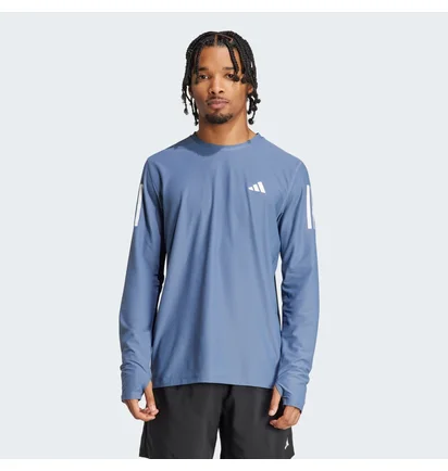Лонгслив мужской Adidas Own The Run Long Sleeve Blue IN1488