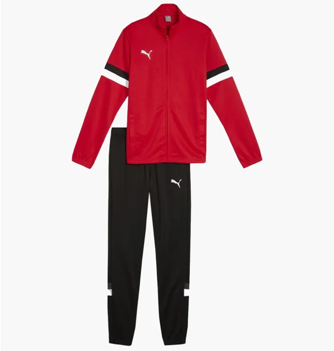 Спортивный костюм детский Puma Teamrise Red/Black 658655-01
