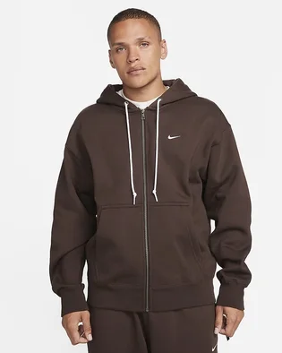 Толстовка мужская Nike Solo Swoosh Brown DR0403-237