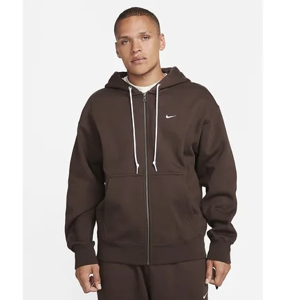 Толстовка чоловіча Nike Solo Swoosh Brown DR0403-237