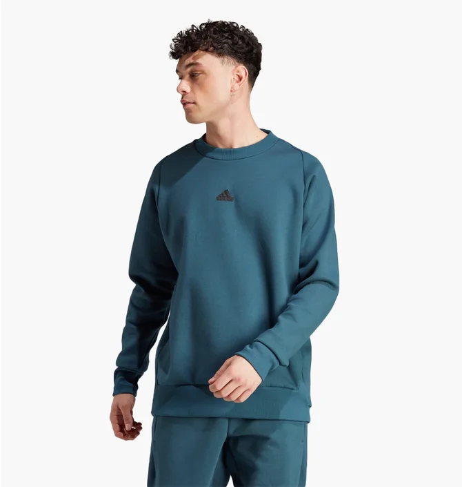 Свитшот мужской Adidas Z.N.E. Premium Turquoise IN5108