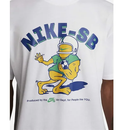 Футболка унісекс Nike T-Shirt Sb White FJ1165-100