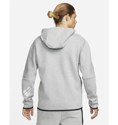 Толстовка чоловіча Nike Mens Graphic Full-Zip Hoodie Grey Dm6474-063