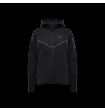 Толстовка женская Nike Sportswear Tech Fleece Windrunner Black HV6747-010