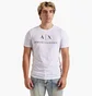 Футболка мужская Armani Exchange Mini Icon Logo Tee White 8NZTCJZ8H4Z1100