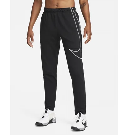 Штаны мужские Nike Dri-Fit MenS Fleece Tapered Running Pants Black DQ6614-010