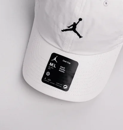 Кепка унисекс Air Jordan J Club Cap Us Cb Jumpman White FD5185-100