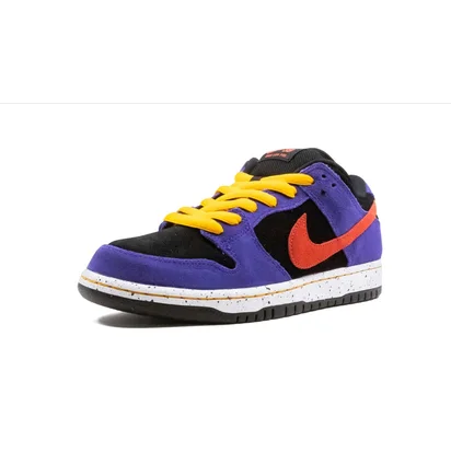 Кроссовки унисекс Nike Sb Dunk Low Black/Violet BQ6817-008