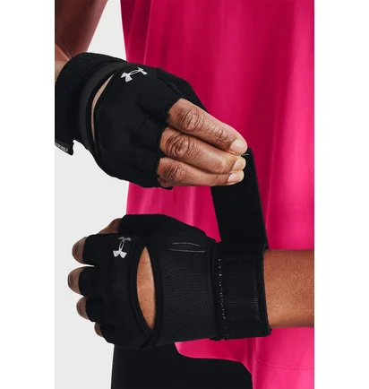 Перчатки женские Under Armour Weightlifting Gloves Black 1369831-001