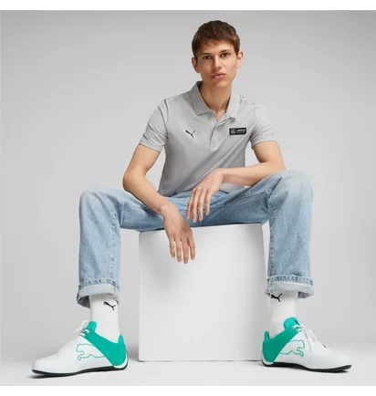 Поло мужское Puma Mercedes-Amg Petronas Grey 621154-02