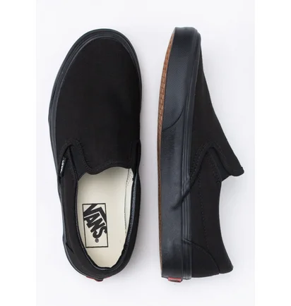 Кеды унисекс Vans Classic Slip-On Black VN000EYEBKA1M