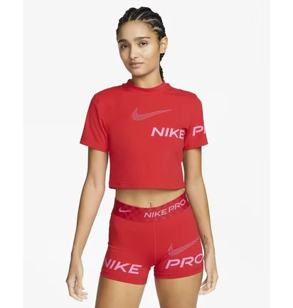 Топ жіночий Nike Pro Dri-Fit Orange Dx0078-657