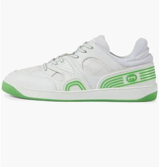 Кроссовки мужские Gucci Basket Low White Demetra White 698785-2SHG0-9089