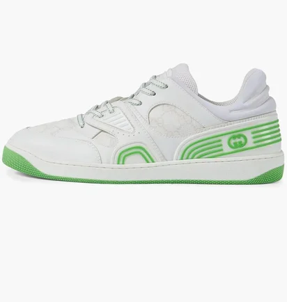 Кроссовки мужские Gucci Basket Low White Demetra White 698785-2SHG0-9089