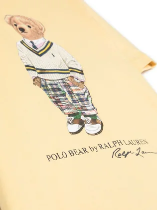 Футболка детская Polo Ralph Lauren Regular Fit Yellow 323853828016