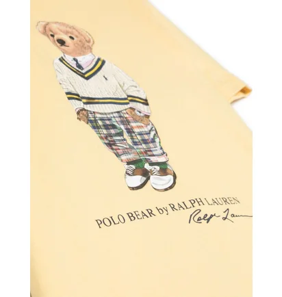 Футболка детская Polo Ralph Lauren Regular Fit Yellow 323853828016