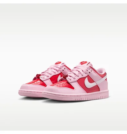 Кросівки дитячі Nike Dunk Low Big Kids Shoes Pink IQ0218-663