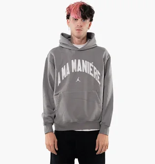 Худі чоловіче Air Jordan X A Ma Maniere Hoodie Flat Pewter Grey HF0540-029