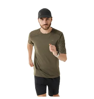 Футболка мужская Arc'teryx Cormac Crew Olive X000009718-TATSU-HEATHER