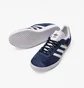 Кроссовки унисекс Adidas Gazelle Stitch-And-Turn Shoes Blue Bb5478