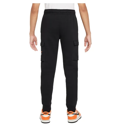 Штаны детские Nike B Nsw Si Flc Cargo Pant Bb Black FZ4718-010