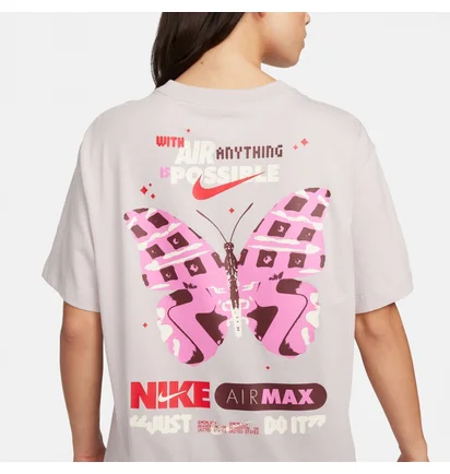 Футболка женская Nike Air Max Day Boyfriend Tee Beige FQ8873-019