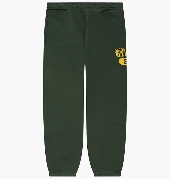 Штаны мужские Stussy 80 Fleece Olive 116695-0034