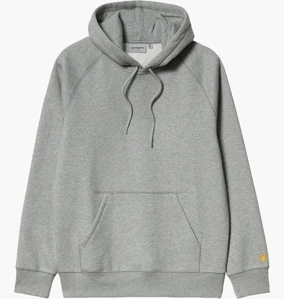Худи мужское Carhartt Chase Hoodie Grey I033661-00MXX