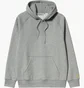 Худи мужское Carhartt Chase Hoodie Grey I033661-00MXX