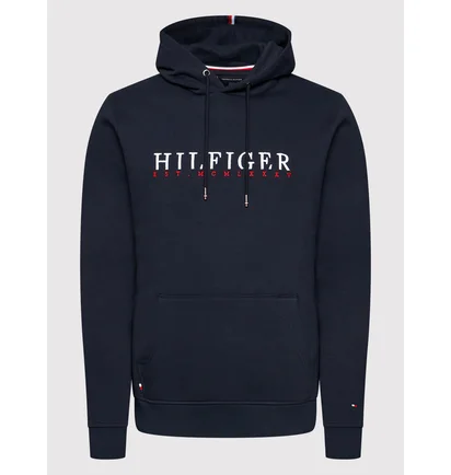 Худі чоловіче Tommy Hilfiger Corp Graphic Blue MW0MW22204