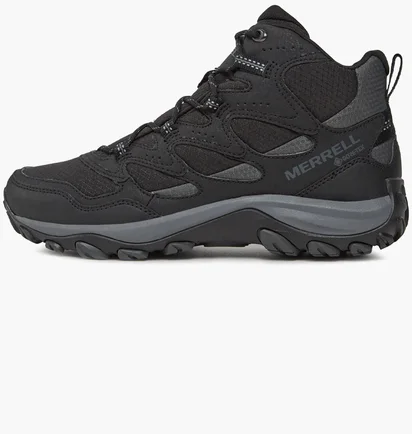 Ботинки мужские Merrell West Rim Sport Mid Gtx Black J036519