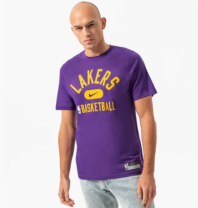 Футболка чоловіча Nike T-Shirt Lal M Nk Df Es Prt Gpx Ss Tee Nba Violet DA5925-547