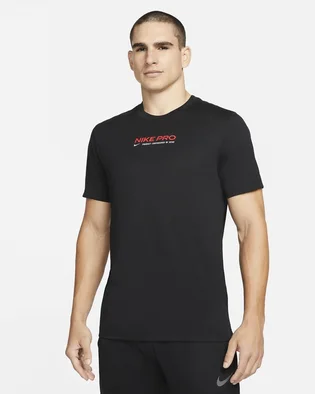 Футболка мужская Nike Mens Training T-Shirt Black DM5677-010