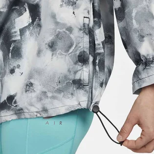 Вітровка жіноча Nike Air Dri Fit Running Jacket Grey/Blue DM7549-010