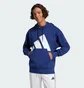 Худи мужское Adidas Essentials Big Logo French Terry Blue JE8890
