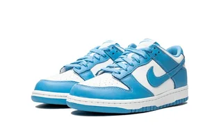Кроссовки детские Nike Dunk Low White/Light Blue CW1590-103
