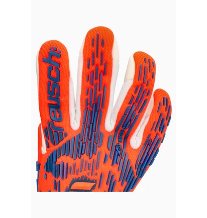 Рукавиці воротарські дитячі Reusch Attrakt Freegel Silver Premium Orange/Beige 5472235-2210