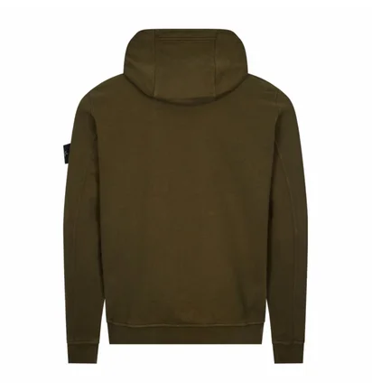 Худи мужское Stone Island Logo Hoodie Olive 791561720-V0058