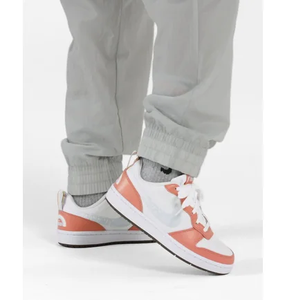 Кросівки дитячі Nike Court Borough Low 2 White/Peach DM1216-100